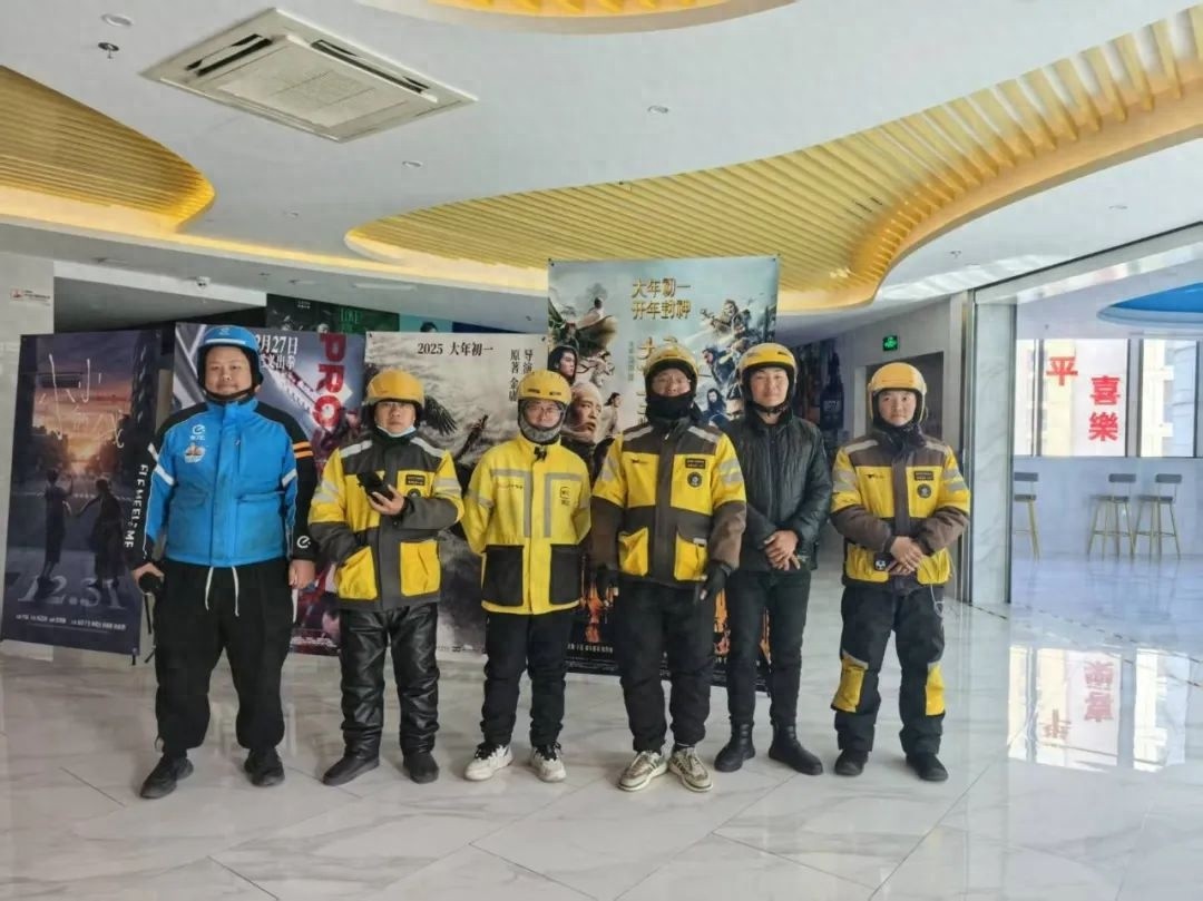 外卖小哥也能享受新春福利？海湾镇的暖心举措让人感动  第1张