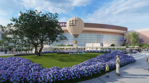 昆明世纪金源购物中心新景观公园即将开放！15000平方米的听风Park，你准备好体验了吗？  第1张