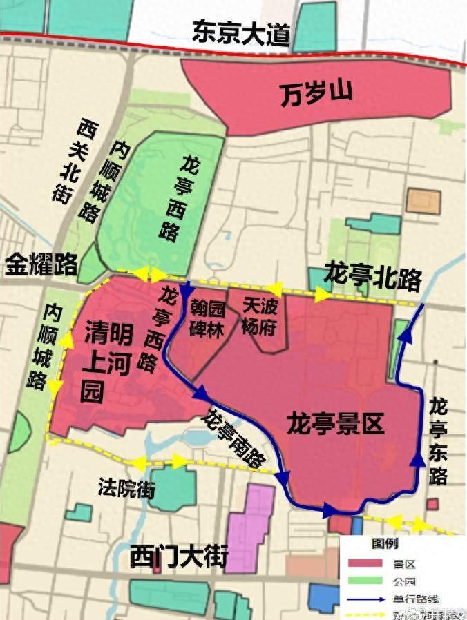 2025年春节假期出行大变革！龙亭湖、包公湖周边道路临时单向通行，你准备好了吗？