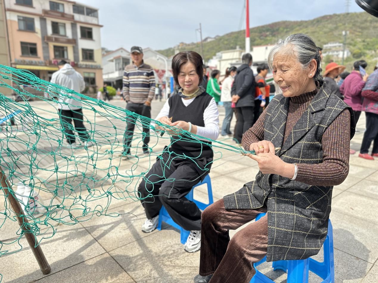 嵊泗渔俗嘉年华盛大启幕！你知道传统渔网编织还有这些诀窍吗？  第4张
