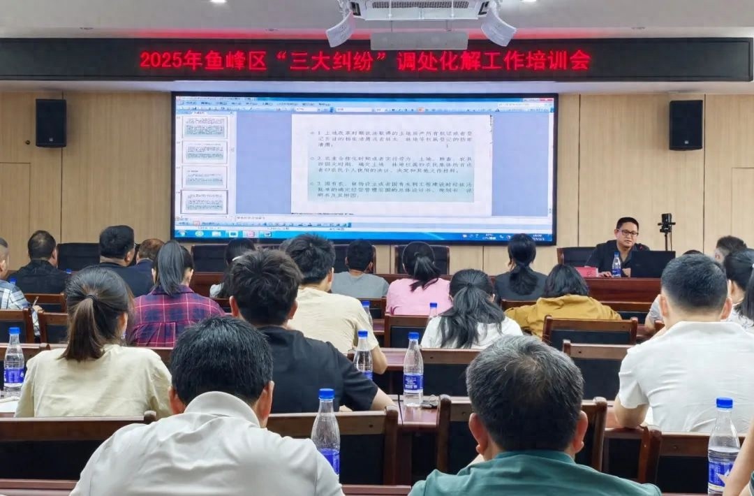 60余人齐聚一堂，这场培训为何让三大纠纷化解不再难？