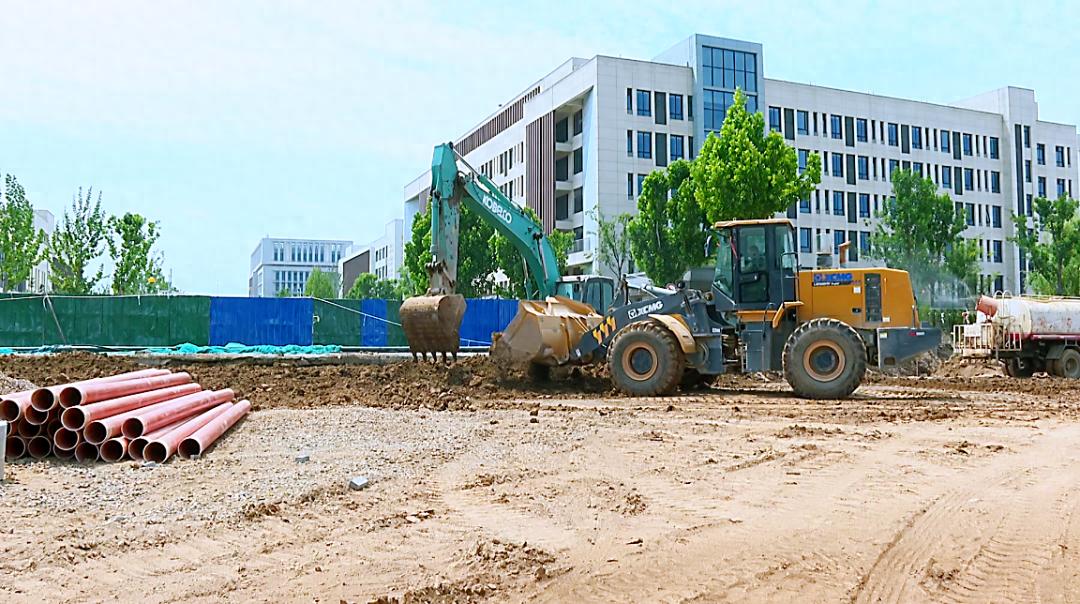 976.21米周勃东路市政道路工程全力推进？施工细节大揭秘  第1张