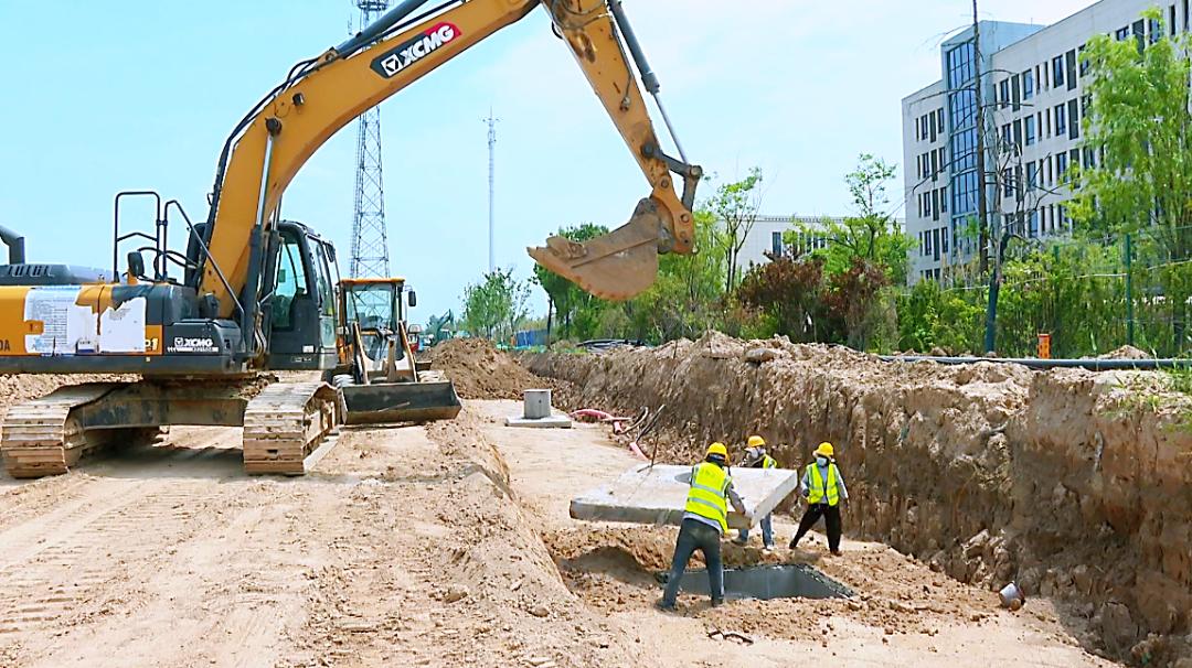 976.21米周勃东路市政道路工程全力推进？施工细节大揭秘  第3张