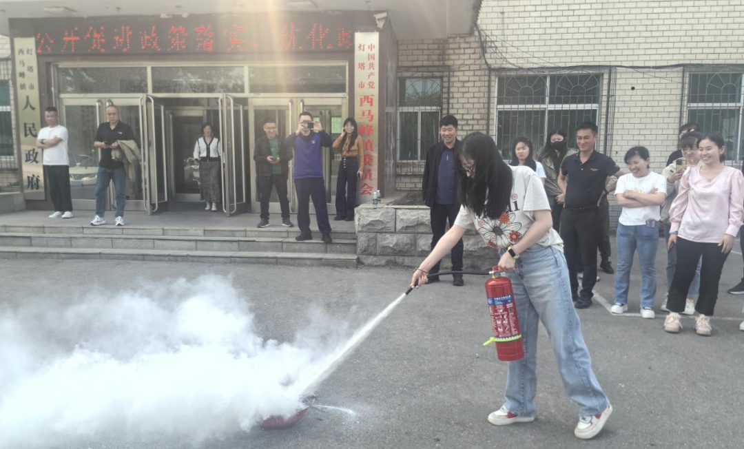 西马峰镇联合消防开展系列活动，机关干部消防安全能力提升了吗？  第4张