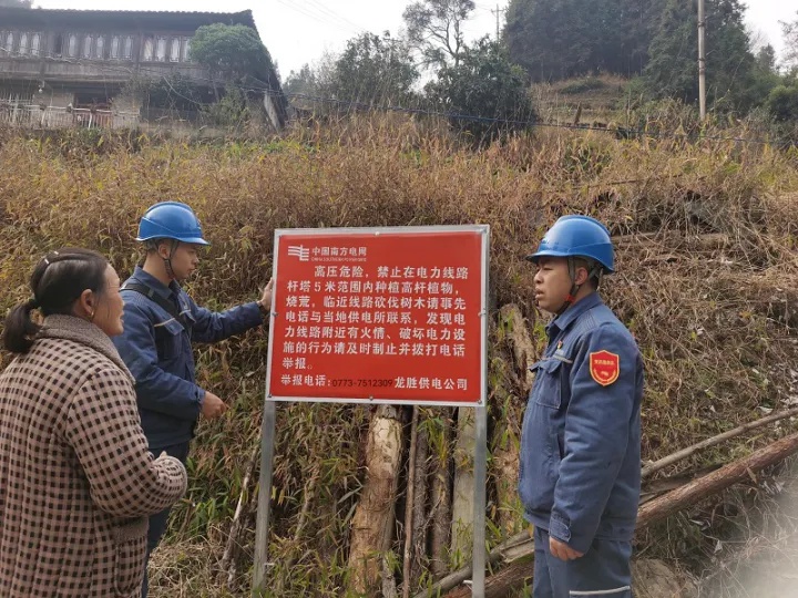冬季山火频发，如何守护我们的电网和森林？龙胜供电公司这样做  第2张