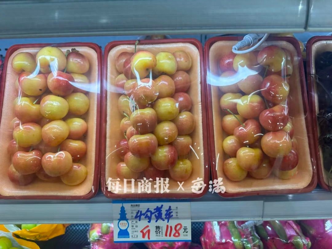 普通车厘子价格大跌，为何智利黄金车厘子仍卖到150元一斤？揭秘背后的独特魅力  第1张