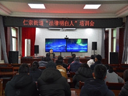 新春法治大餐来袭！临潼区司法局如何为仁宗街道送上实用法律干货？