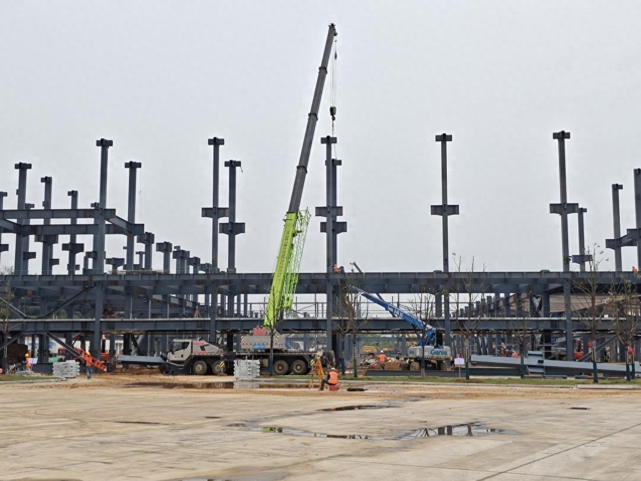 大冶湖氢能科技园建设进度已达40%！350人三班倒，每天上百台工程车轰鸣，你期待吗？