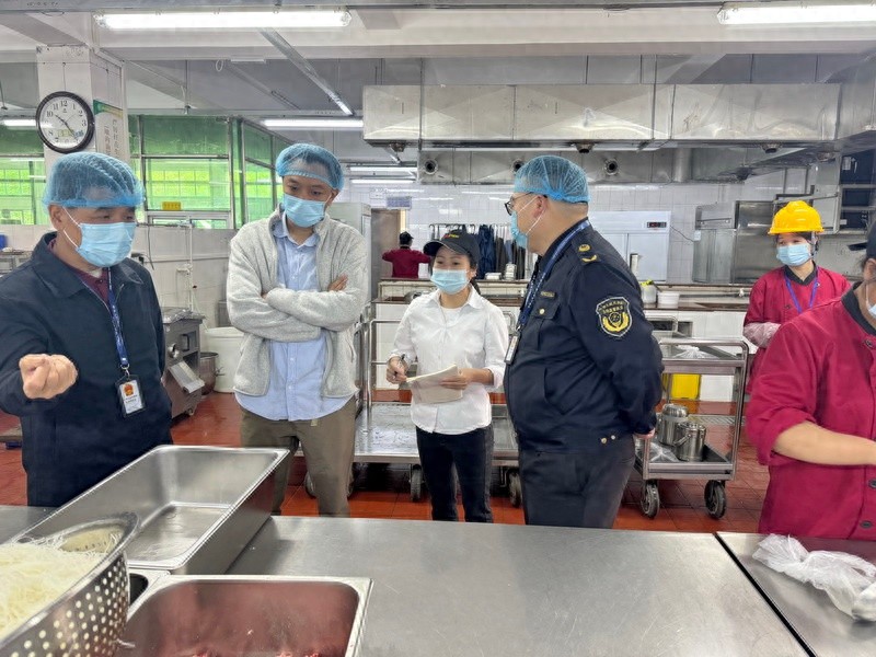 罗定市7000人食堂安全大检查！你的午餐真的安全吗？