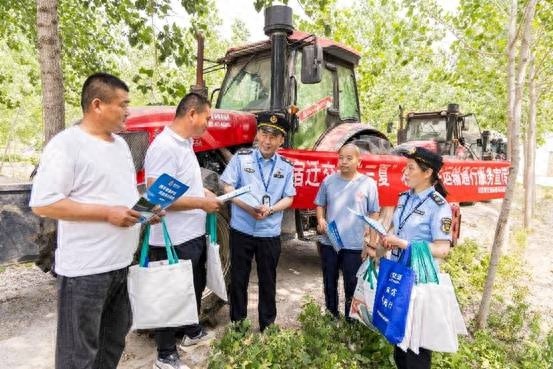 夏收时节农机车辆跨区作业遇高峰？宿迁交通局这样保障