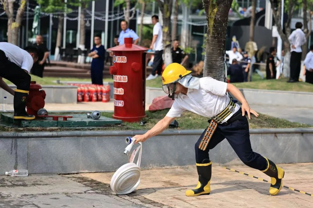 南京建邺区消防竞赛！45家单位245名队员同场竞技，啥情况？  第6张