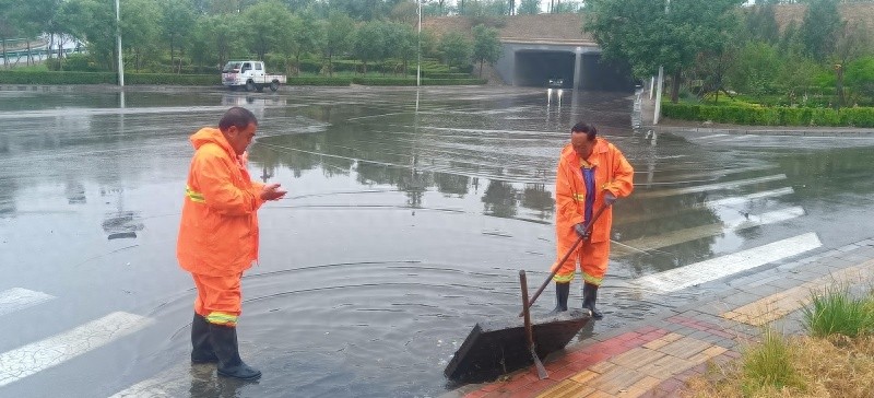5月22日运城中心城区短时强降雨！排水服务中心如何保障市民出行安全？