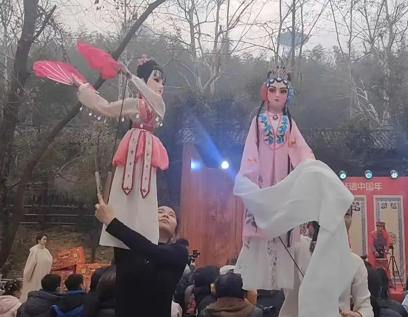 从无人问津到千人共聚！长沙莲花谷如何变身非遗年味盛宴？  第6张