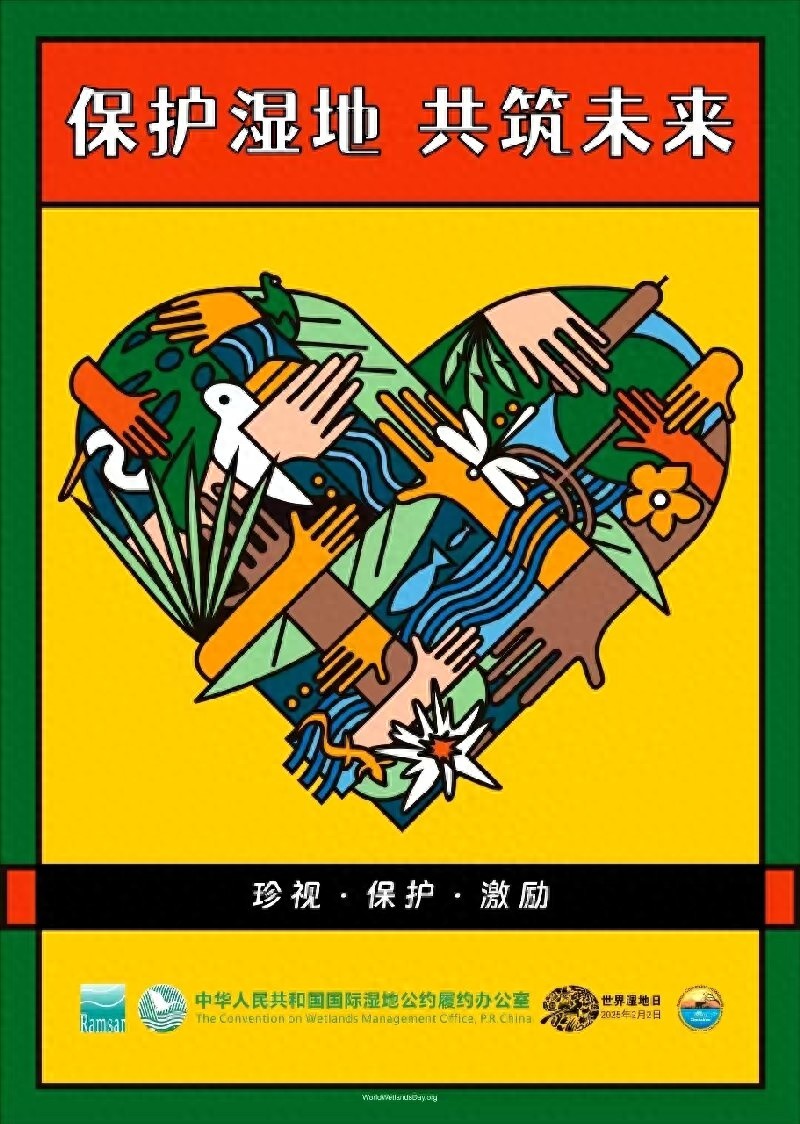 湿地保护刻不容缓！2025年世界湿地日，你准备好为地球之肾贡献力量了吗？  第1张