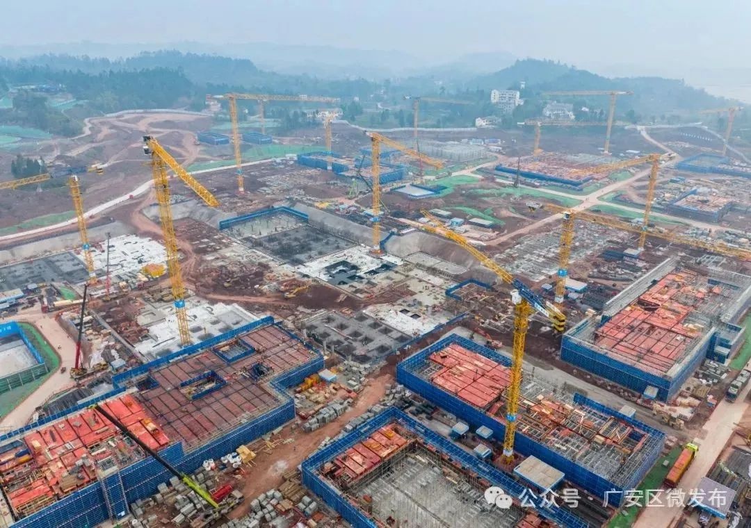 广安理工学院19号楼主体封顶，2.3亿元产值背后有何秘密？  第7张