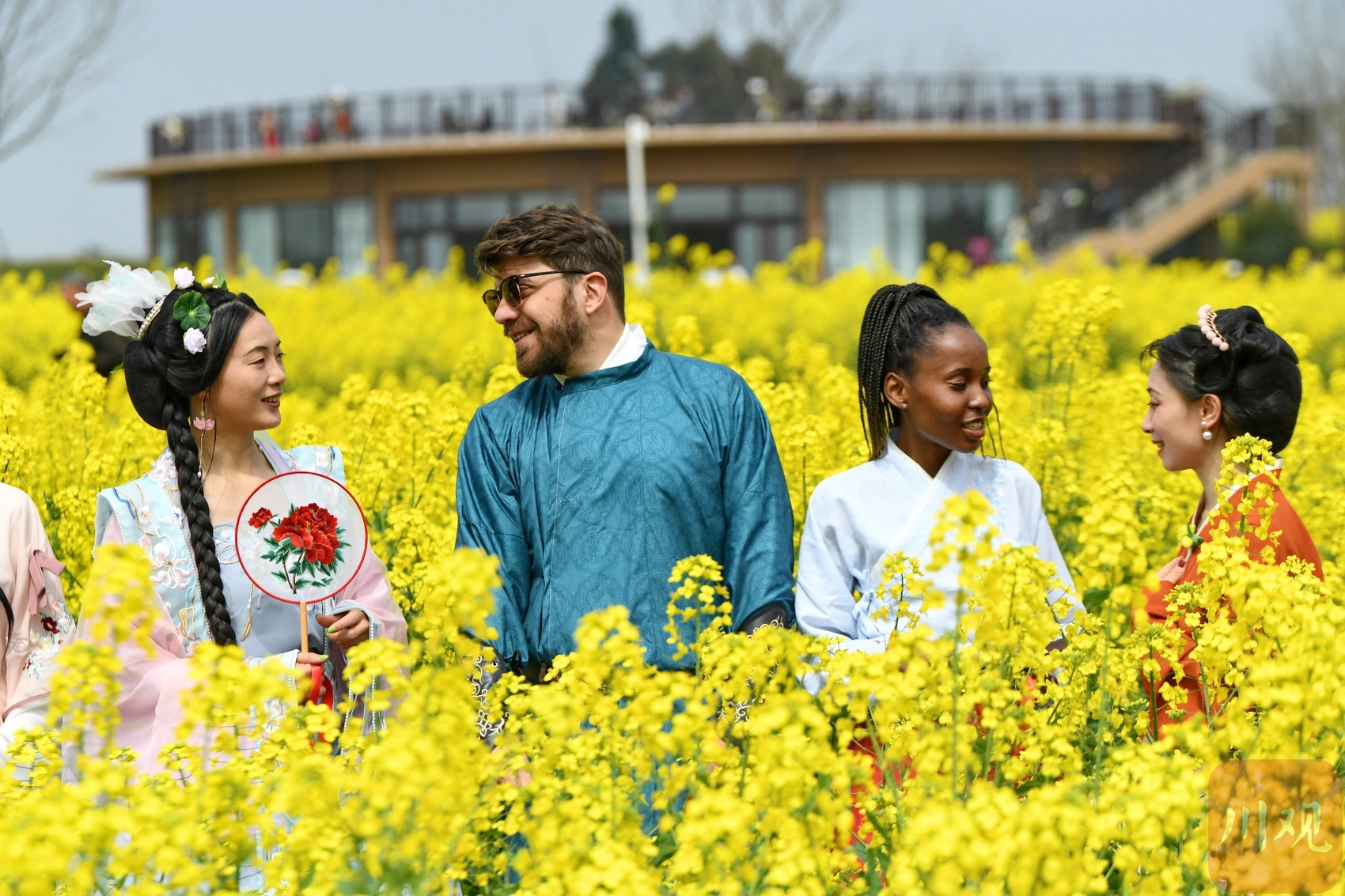 2025年双流瞿上田园花朝节，汉服爱好者共赴春日盛宴，你准备好了吗？  第9张