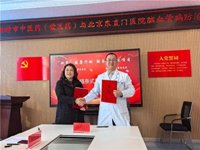 呼和浩特市中医蒙医医院如何通过链条式帮扶项目提升脑血管病防治能力？  第1张