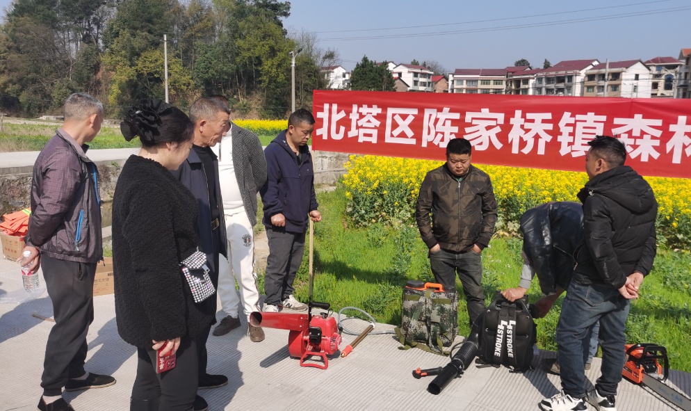 北塔区陈家桥镇实战演练，森林火灾早期处置能力大提升，你准备好了吗？  第2张