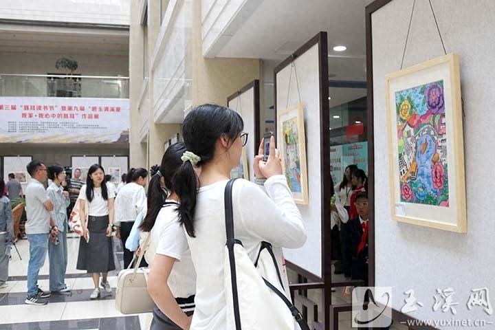 第三届聂耳读书节盛大开幕！110件书画作品惊艳亮相，你最喜欢哪一幅？
