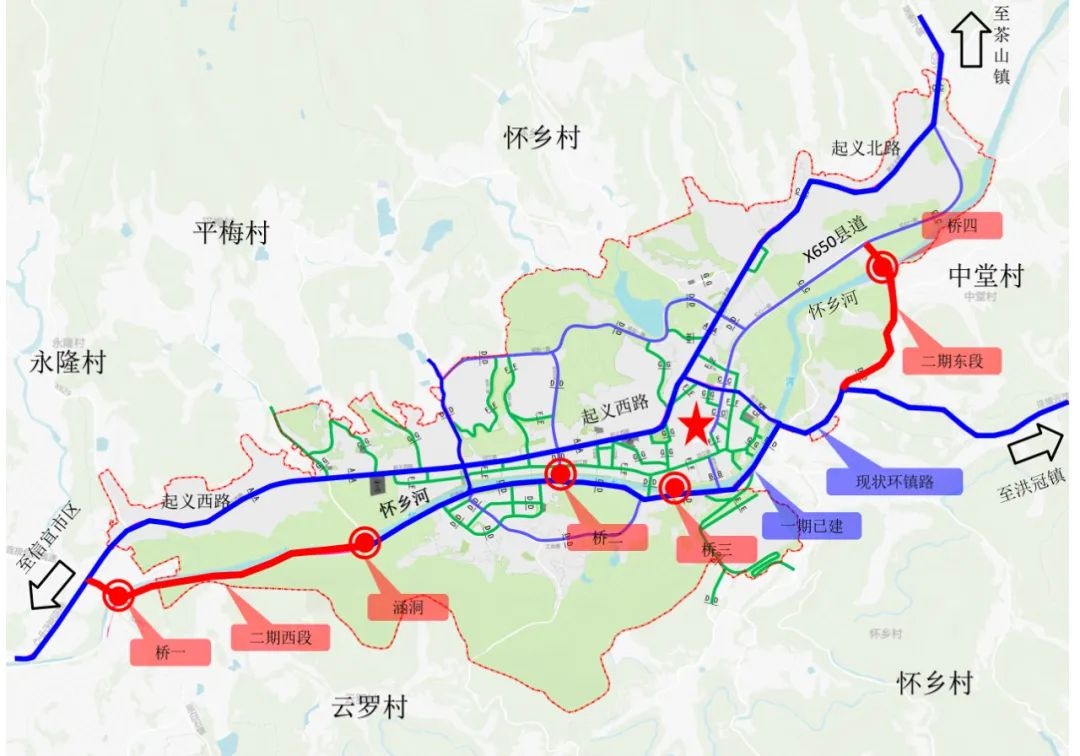 怀乡公路改造二期工程进展如何？0.78千米西段与0.75千米东段同步施工中  第5张