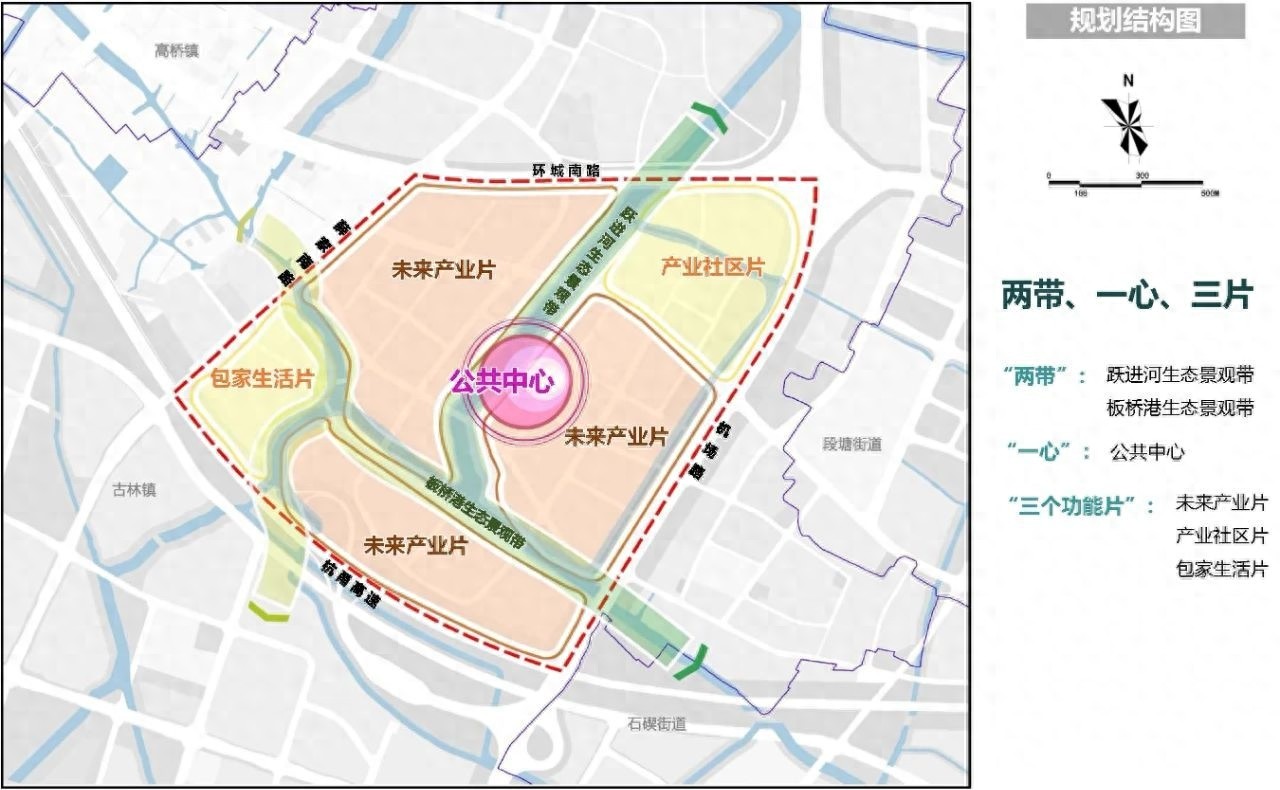 海曙资规部门公布礼嘉桥街区规划！这片约2.33平方公里区域要火？