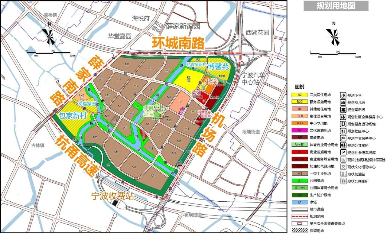 海曙资规部门公布礼嘉桥街区规划！这片约2.33平方公里区域要火？  第2张