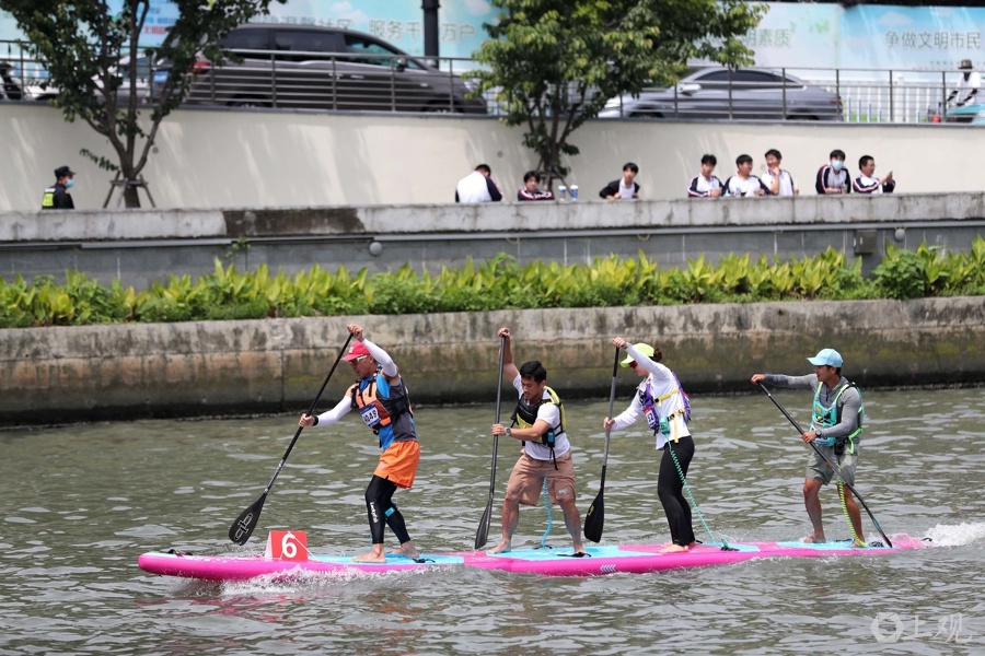 5月24日400余位桨板爱好者苏河湾竞逐！你知道比赛有多精彩吗？  第4张