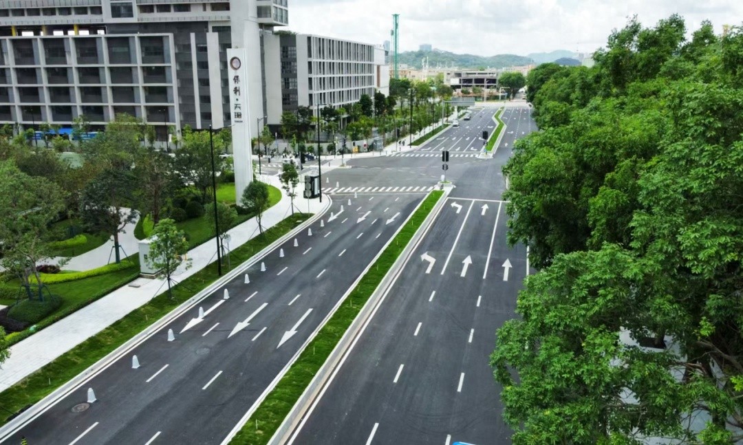 沙湾路及弘科未来学校北侧道路通车！宜居宜业新篇章开启？