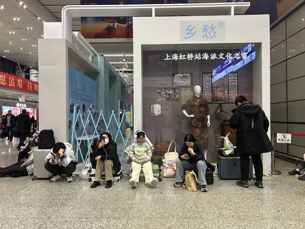 春运高峰！上海虹桥火车站77.8万人次创历史新高，你准备好回家了吗？  第5张