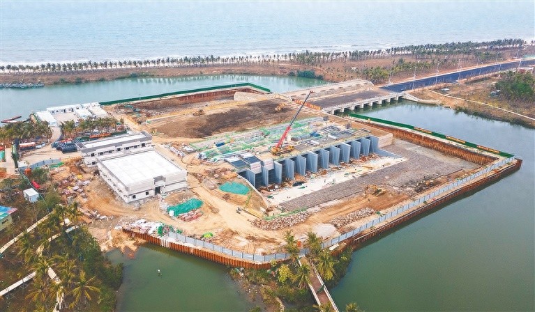 海口江东新区项目建设提速！300名施工人员如何奏响春日交响曲？  第1张