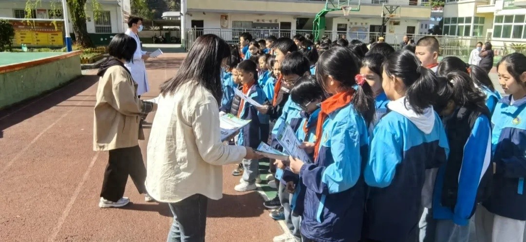 全民参与终结结核！孟石岭镇分院如何助力校园健康防护网建设？