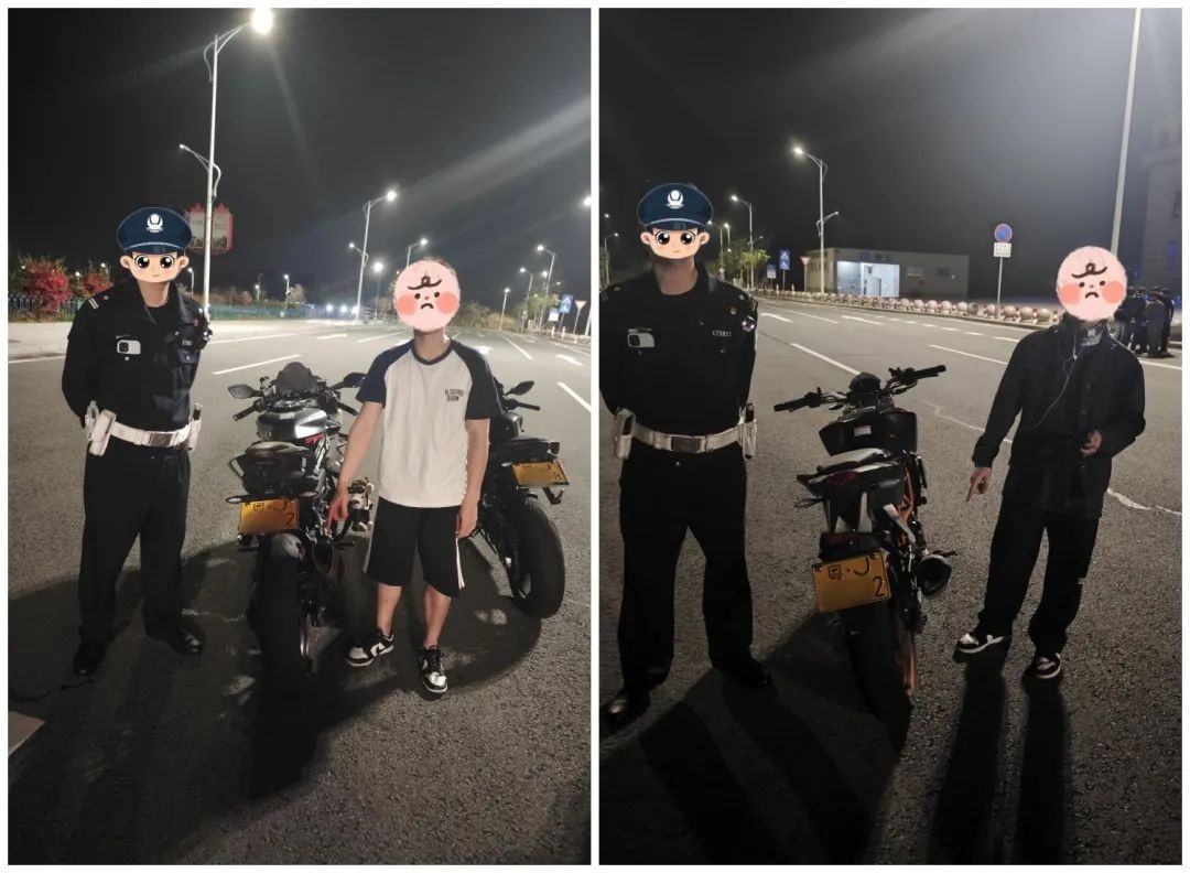 飙车炸街，你以为很酷？路人吓得直哆嗦，交警出手了  第5张