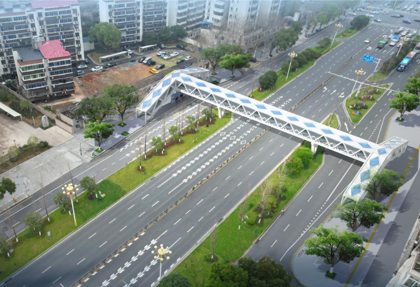 九江这两处将新建人行天桥，你家附近有吗？快来看看最新规划  第2张