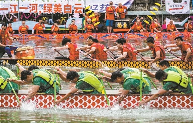 5月24日广州石井河龙舟竞渡！18支队伍800名运动员争霸500米赛道？