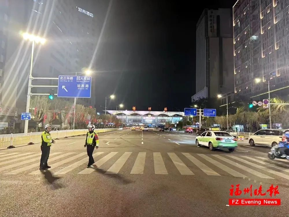 福州火车站周边道路今日正式开放通行！春节回家路更顺畅了吗？  第3张