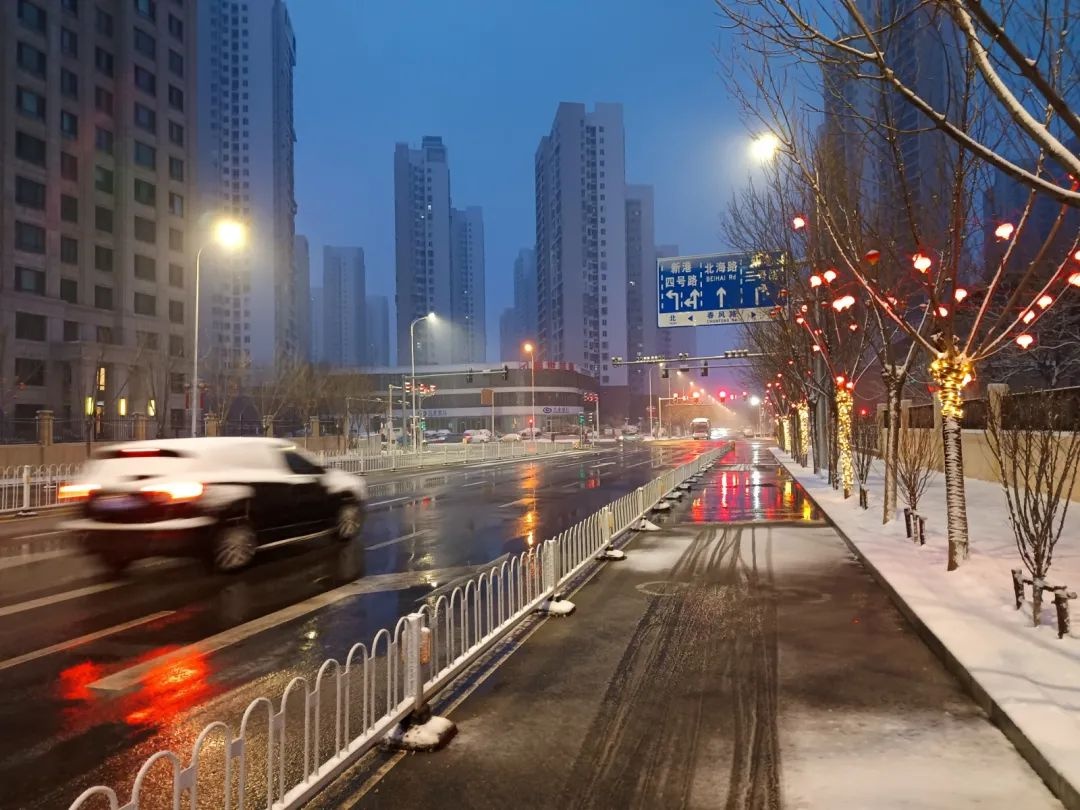 2025年第一场雪降临滨城！瑞雪兆丰年，今年会是幸福丰收的一年吗？  第3张