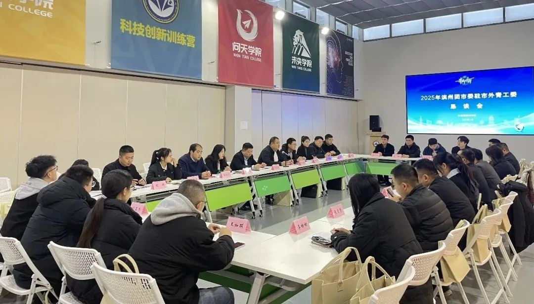 滨州团市委恳谈会：驻市外青工委委员如何为家乡发展贡献力量？  第12张