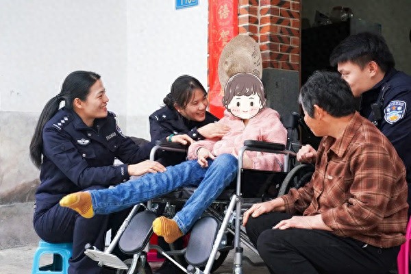 渐冻女孩小雨与民警的暖心故事，你愿意为爱接力吗？  第1张