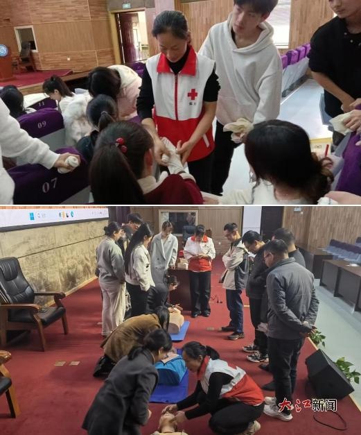 你知道如何在紧急情况下自救互救吗？抚州职业技术学院红十字救护员培训班大揭秘  第3张