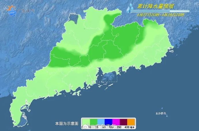 广东暴雨来袭！26-28日雷雨频繁，局部暴雨，你的城市受影响了吗？  第2张