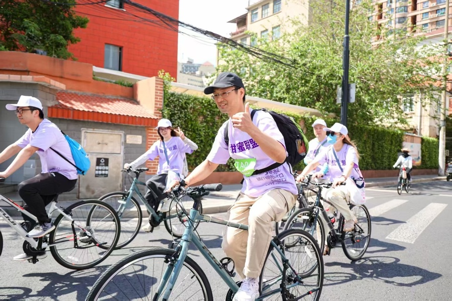 30名单身青年与15对情侣同骑5公里，这场穿越时空的浪漫对话你参与了吗？  第3张