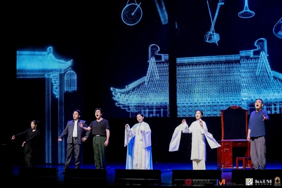 华东师大首部原创歌剧青衣震撼首演！东西方艺术碰撞出怎样的火花？  第1张