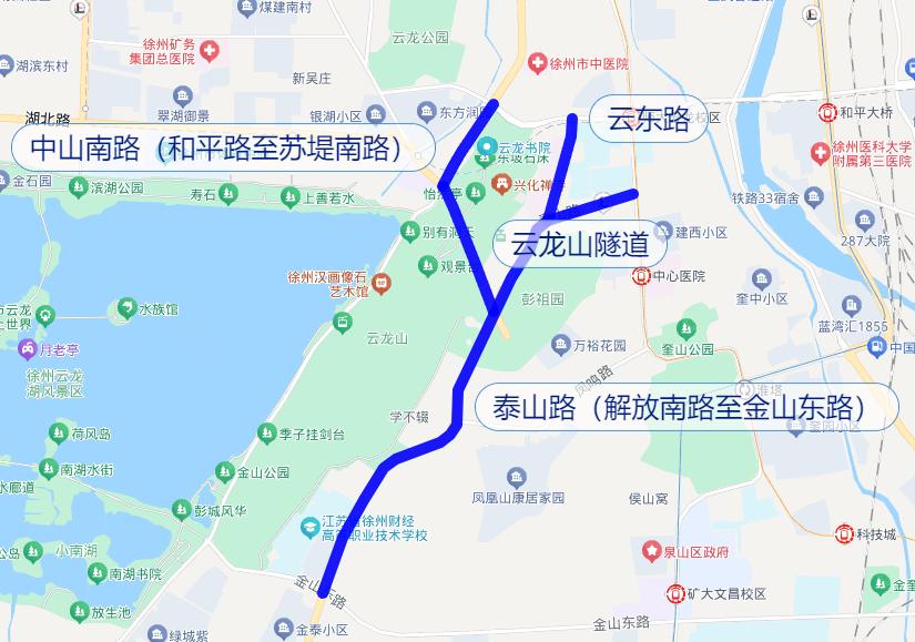 徐州交警发布云龙山祈福活动交通出行提示，如何避开拥堵路段？  第2张