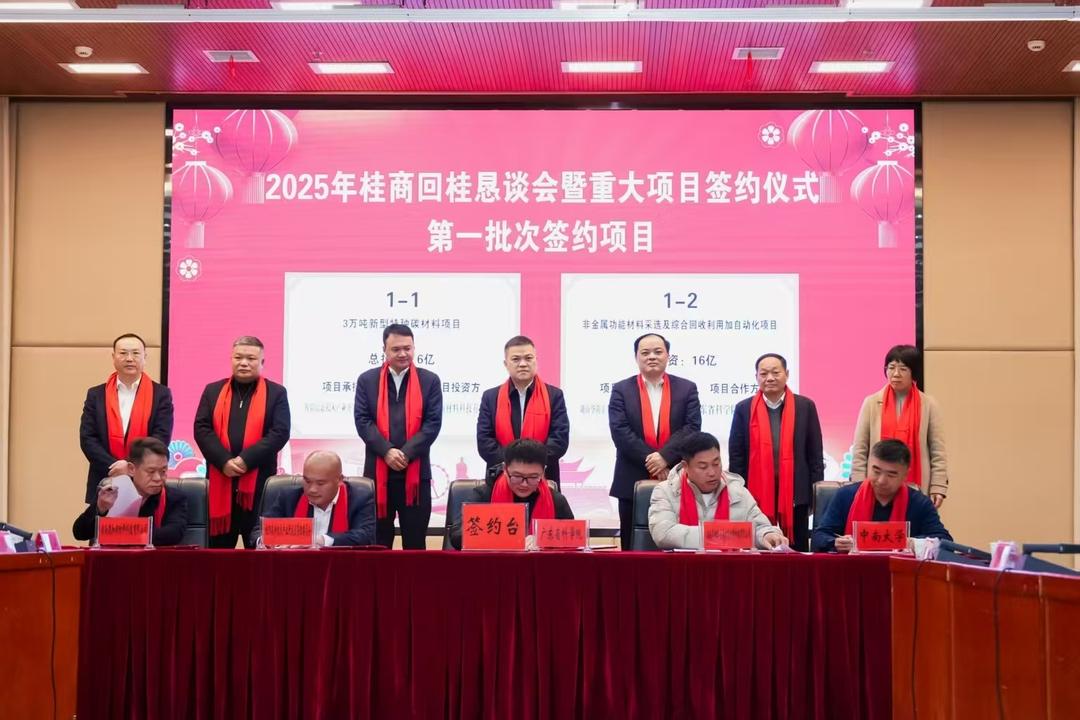 桂阳2024年引进192.4亿重大项目，2025年桂商回桂恳谈会再掀高潮  第2张
