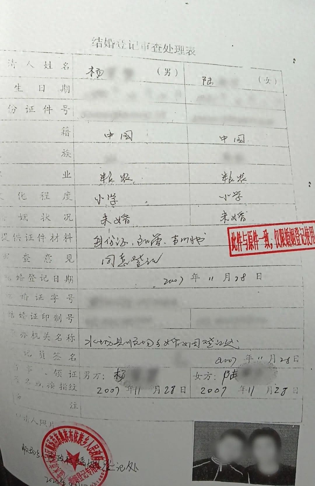 未婚却被登记已婚！杨某的婚姻之谜究竟隐藏着什么惊天秘密？  第1张