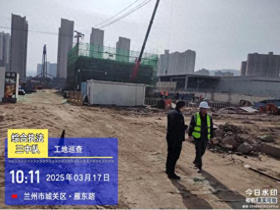 兰州高新区施工检查大揭秘！你的工地达标了吗？