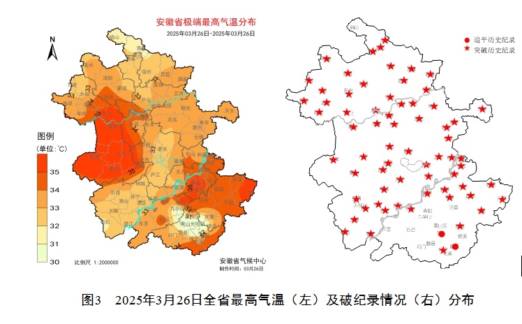 安徽三月气温飙升，历史记录被频频打破，你准备好了吗？  第3张