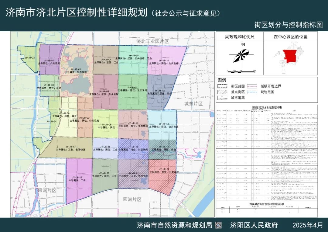 济北片区规划范围、目标及功能定位？约26.92平方千米超震撼  第5张