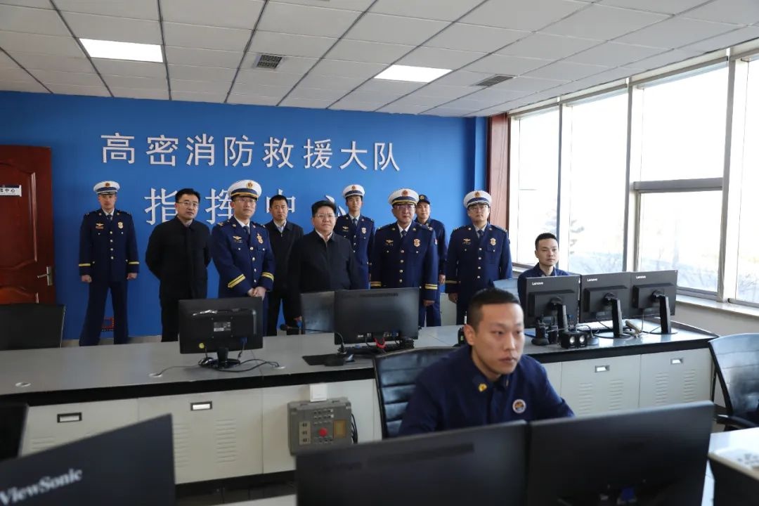 新春佳节高密市委书记董广明慰问一线职工，电力供暖安全有保障？  第5张