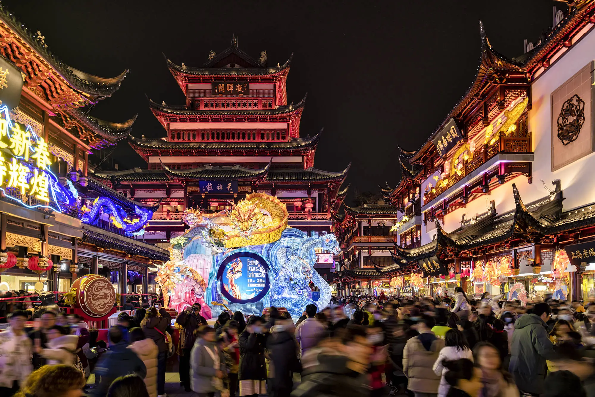 临近春节！摄影师镜头里上海各处中国红，这节日喜庆气氛谁看了不心动？  第2张